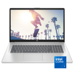 HP 17.3" Fhd Anti-Glare Essential Laptop - (Intel 7 150U/1Tb SSD/32GB Ddr4/intel Graphics/ Win 11 Home) In Silver