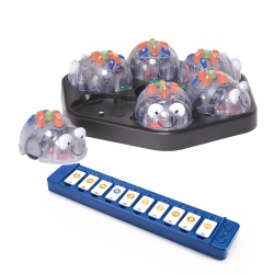 TTS Blue-Bot Classroom Pack Programmable Floor Robot With Free Tactile Code Reader, See & Say Version, Stem Teaching Learning Coding Robotics