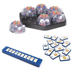 TTS 6 See & Say Bot Programmable Floor Robot \w Free Tactile Code Reader & Free Tactile Standard Tile Pack, Stem Educational Class Teaching &