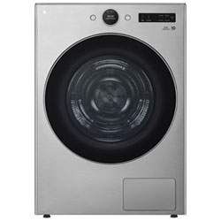 Open Box - LG 7.8 Cu. Ft. Heat Pump Electric Dryer (DLHC5502V) - Graphite Steel - Scratch & Dent