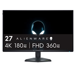 Alienware 27" 4K Ultra HD 180Hz 1ms IPS LED G-Sync Gaming Monitor (AW2725QF) - Black