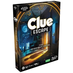 HASBRO GAMING Clue Escape: The Midnight Hotel (Tax Holiday) 1-6 Players, Ages 10+, 90-120 Minutes