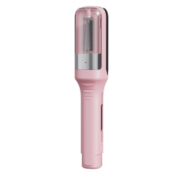 MYACUC Hair Trimmer, 2-In-1 Hair Split End Trimmer, Rechargeable Portable Electric Hair Trimmer for Trimming Hair-Pink