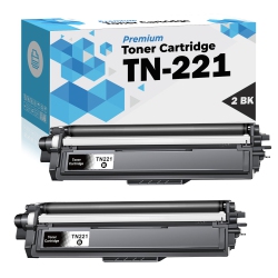 ULTMAX Ultra Toner® Compatible Replacement for Brother Tn221 Toner Cartridge Tn-221Bk Tn225 Dcp-9020CDn Hl-3140Cw Hl-3150CDn Hl-3170CDw Hl-3180CDw