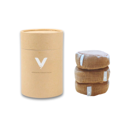 VERTA ® Bamboo Activated Pack X3 (Filters Voc's, Smoke, And Odors) In Charcoal