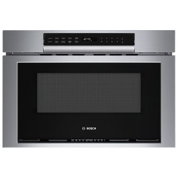 Bosch 800 Series 24" Built-In Drawer Microwave - 1.2 Cu. Ft. - Stainless Steel
