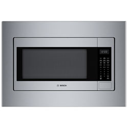 Bosch 300 Series Built-In Microwave - 2.1 Cu. Ft. - Stainless Steel