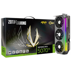 ZOTAC Gaming GeForce RTX 5070 Ti AMP Extreme Infinity 16GB GDDR7 Video Card