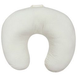 Simmon's Muslin Nursing Pillow with Removable Cover - Coconut Milk