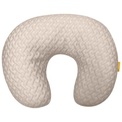 Simmon's Basket Weave Nursing Pillow with Removable Cover - Sand