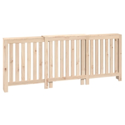 VIDAXL Radiator Cover 210X21X85 Cm Solid Wood Pine