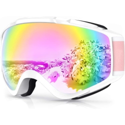 PETGINHOME -Otg Ski Goggles Over Glasses Snow/snowboard Goggles for Men Women Youth