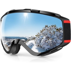 PETGINHOME -Otg Ski Goggles Over Glasses Snow/snowboard Goggles for Men Women Youth
