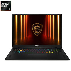 MSI Vector A18 HX 18" Gaming Laptop - Cosmos Grey (AMD Ryzen 9 9955HX/32GB RAM/2TB SSD/GeForce RTX 5080) - Only at Best Buy