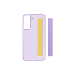 SAMSUNG Galaxy S21 Fe Silicone Slim Strap Cover- Violet