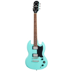 EPIPHONE E1Sgtaqnh Sg Tribute E1 Electric Guitar - Aqua