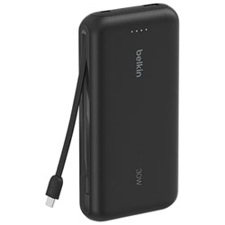 Belkin BoostCharge 20000 mAh USB-C/USB-A Power Bank - Black
