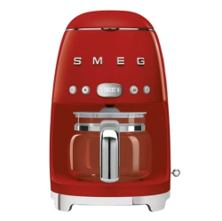 SMEG - 50's Style Programmable Drip Coffee Maker - 10-Cup Dcf02Rdus - In Red