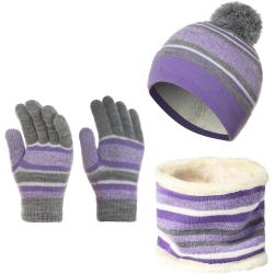 PETGINHOME - Ski Face Mask Kids Fleece Balaclava Windproof Thicken Winter Hat Neck Warmer for Men &women In Multicolor