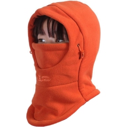 PETGINHOME - Ski Face Mask Kids Fleece Balaclava Windproof Thicken Winter Hat Neck Warmer for Men &women In Multicolor