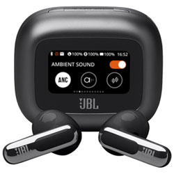 JBL Live Flex 3 In-Ear Noise Cancelling True Wireless Earbuds - Black