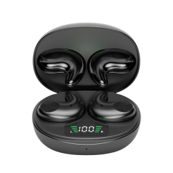 MYACUC Bluetooth Wireless Earphones Stereo Headset With Microphone In-Ear Headphones Sleeping Ear Buds-Black