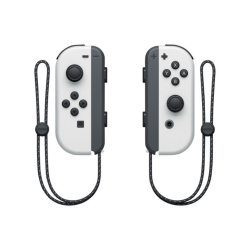 NINTENDO Refurbished (Good) Official Switch Left And Right Joy-Con Controllers With Straps - In White