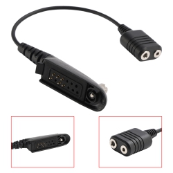 TOPTENG K Interface Headset Port Converter Cable for Gp140 Gp328 Gp360 Ht1250Ls Mtx950