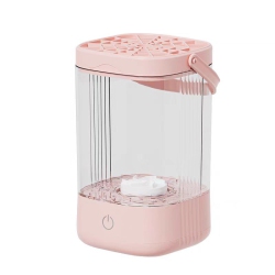 MYACUC Electric Makeup Brush Cleaner, Portable Makeup Brushes Cleaning Machine, Automatic Spinning Cosmetic Brushes Washer, Make Up Brush Cleaner