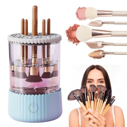 MYACUC Electric Makeup Brush Cleaner Machine, USB Make Up Brush Washer & Dryer, Portable Automatic Cosmetic Brush Cleaner Tool Clean & Dry for Women