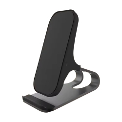 YOULIGHTS 2 In 1 15W Wireless Charger And Car Holder Qi Quick Charge for Iphone 12 13 Android Wireless Charger Stand (Black)