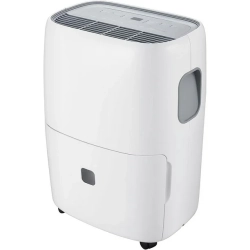 WHIRLPOOL Refurbished (Good) 50-Pint Portable Dehumidifier With Built-In Pump, 24-Hour Timer, Auto Shut-Off, Easy-Clean Filter And Auto-Restart