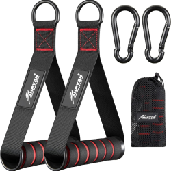 HPYGN Exercise Handles, Replacement Fitness Equipment for Pilates, Yoga, Strength Trainer, Heavy Duty Comfortable Cable Handle Compatible \w High