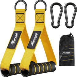 HPYGN Exercise Handles, Replacement Fitness Equipment for Pilates, Yoga, Strength Trainer, Heavy Duty Comfortable Cable Handle Compatible \w High