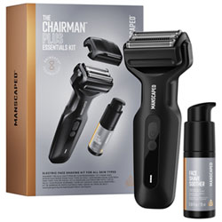 Manscaped Chairman Plus Cordless Face Shaver Essentials Kit