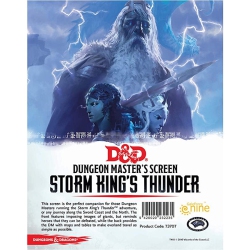 UNIVERSAL Dungeons And Dragons Dungeon Master's Screen Storm King's Thunder New