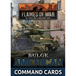 BATTLEFRONT Flames Of War Americanbulge: Americans Command Cards