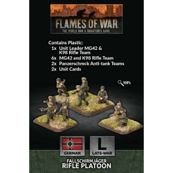 BATTLEFRONT Flames Of Warfallschirmjager Assault Rifle Platoon (Plastic) New
