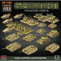BATTLEFRONT Flames Of War - Tank-Hunter Kampfgruppe Army Deal (Plastic) New
