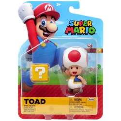 NINTENDO Super Mario World Of 4 Inch Action Figure Wave 32 - Toad