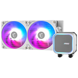 MSI MAG CoreLiquid A13 240 ARGB Liquid CPU Cooling System - White