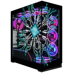 CLX Horus Gaming Desktop-Liquid Cooled Intel Core Ultra 9 285K 3.7Ghz 24-Core Processor, 64GB Ddr5 Memory, Rtx 5070 Ti 16GB Gddr7 Graphics, 2Tb SSD