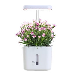 MYACUC Smart Plant Pot, Growing Systems Soil Plant Pot Indoor Small Smart Soil Gardening System \w Led Grow Light Auto Timer Planter Pot Gifts (No
