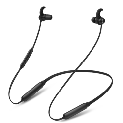 AVANTREE Nb16-Q - Bluetooth 5.2 Neckband Earbuds \w Qualcomm Aptx Adaptive, 20Hrs Play Time, Universal Comfortable & Secure Headphones for Phones