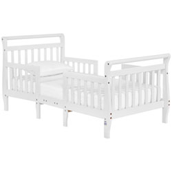 Dream On Me Emma 3-in-1 Convertible Kids Bed - Toddler - Steel Grey