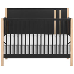 Dream On Me Soho Convertible Crib - Matte Black Vinatge