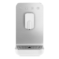 SMEG - Fully Automatic Coffee Machine With Integrated Grinder, Bcc01Whmus, White