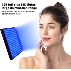 MYACUC Full Light 460Nm Tanning Lamp 225 Leds Tanning Lamp 45W Skin Tanning Lamp Led Light Therapy Lamp In Blue