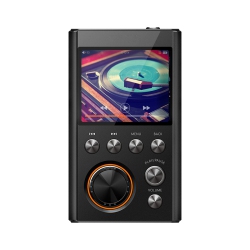 MYACUC Portable Walkman Digital Mp3 Player, Hifi Mp3 Music Player, Mini Sports Music Player 64GB-Black