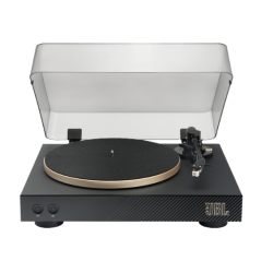 JBL - Spinner Belt Drive Bluetooth Turntable - In Gold